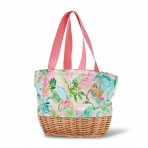 Picnic Lunch Bag | Wicker | Tiki Island Picnic Lunch Bag | Wicker | Tiki Island